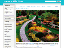 Tablet Screenshot of home4lifenow.com